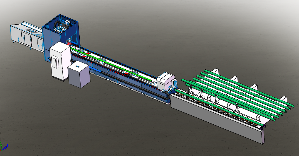 Used Laser Tube Cutting Machine